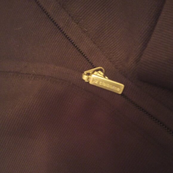 Liz Claiborne blk zip up jacket lightly used sz 1x - Picture 6 of 8